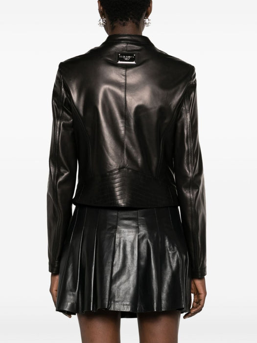 zip-up leather jacket F9R68L HULUVN0000 DOLCE & GABBANA 