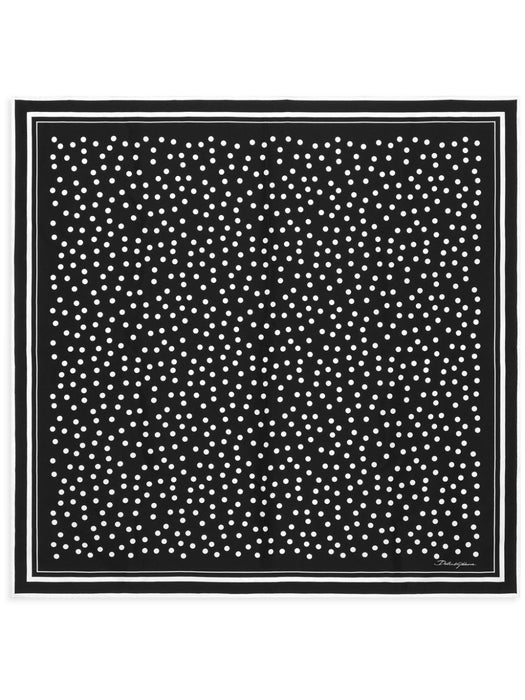polka dot-print silk scarf FN090R GDCFXHNBEW DOLCE & GABBANA 