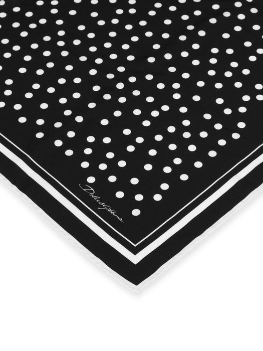 polka dot-print silk scarf FN090R GDCFXHNBEW DOLCE & GABBANA 