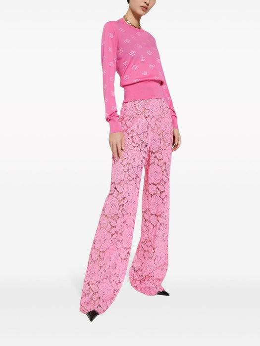 lace wide-leg trousers FTB97T HLM7LF0758 DOLCE & GABBANA 