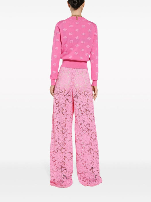 lace wide-leg trousers FTB97T HLM7LF0758 DOLCE & GABBANA 