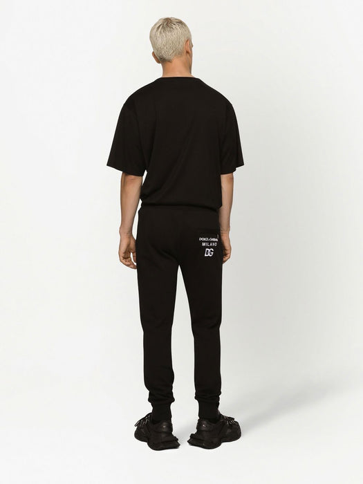 DG essentials logo-embroidered t-shirt G8PD7Z G7B9XN0000 DOLCE & GABBANA 