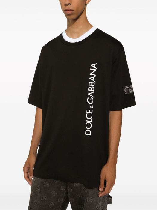 logo-print cotton T-shirt G8PN9T G7M1DN0000 DOLCE & GABBANA 