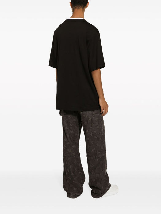 logo-print cotton T-shirt G8PN9T G7M1DN0000 DOLCE & GABBANA 
