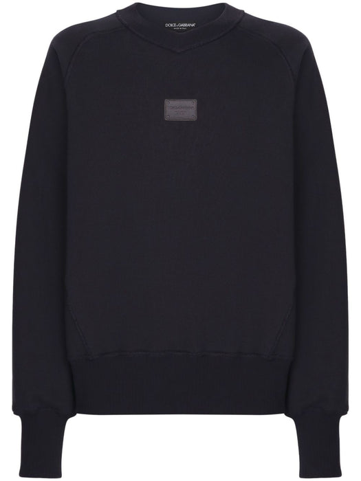 logo-plaque cotton sweatshirt G9ASTT G7K3YB0665 DOLCE & GABBANA 