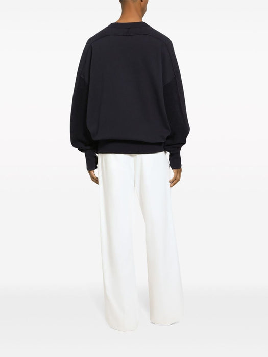logo-plaque cotton sweatshirt G9ASTT G7K3YB0665 DOLCE & GABBANA 