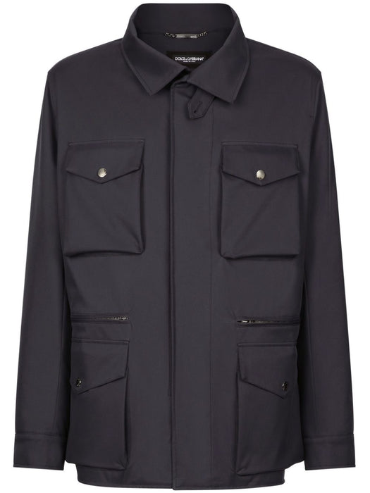 multi-pocket safari jacket G9WN5T FUS0DB0665 DOLCE & GABBANA 