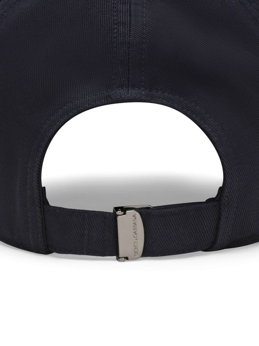 logo-embroidered cotton baseball cap GH886Z GH207B0665 DOLCE & GABBANA 