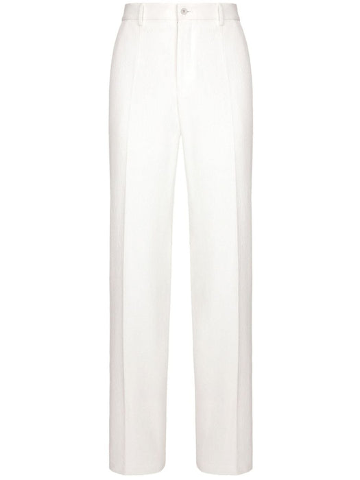 straight-leg cotton-blend trousers GP06GT FU9ATW0800 DOLCE & GABBANA 