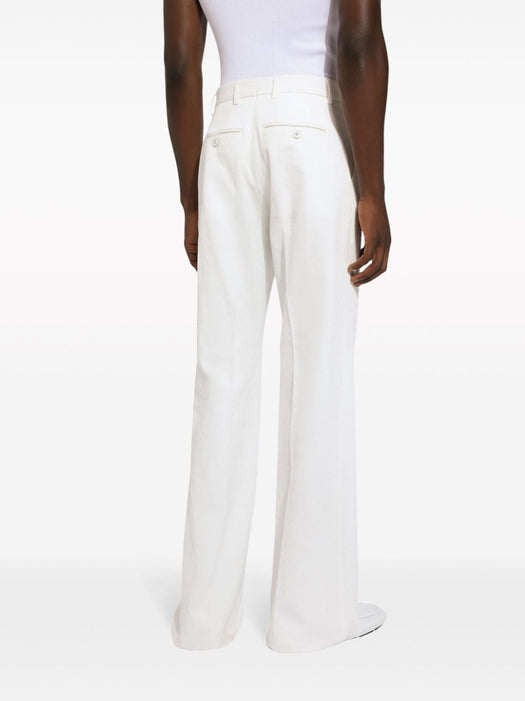 straight-leg cotton-blend trousers GP06GT FU9ATW0800 DOLCE & GABBANA 