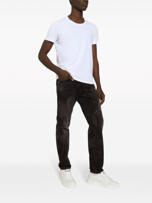 straight-leg cotton jeans GYJCCD G8KJ2S9001 DOLCE & GABBANA 