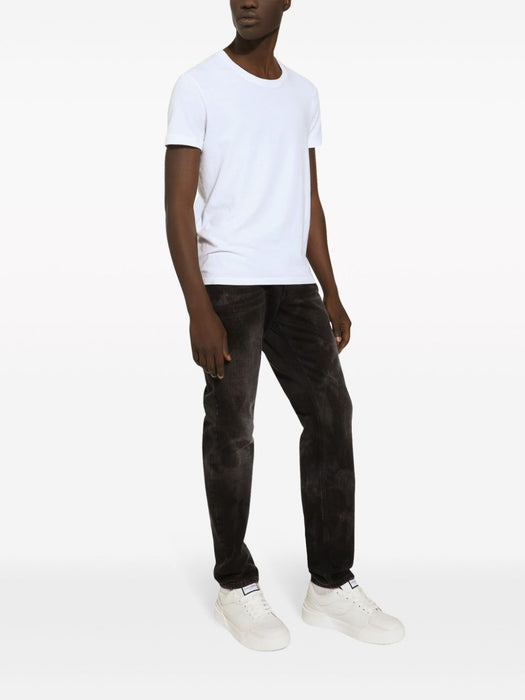 straight-leg cotton jeans GYJCCD G8KJ2S9001 DOLCE & GABBANA 