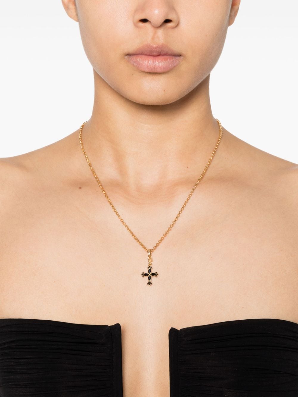 cross-pendant hain necklace WNQ4S2 W1111ZOO00 DOLCE & GABBANA 