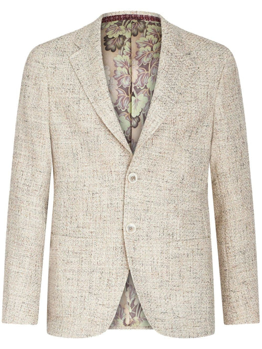 single-breasted bouclé blazer MRCA0007 99TTE02S9000 ETRO 
