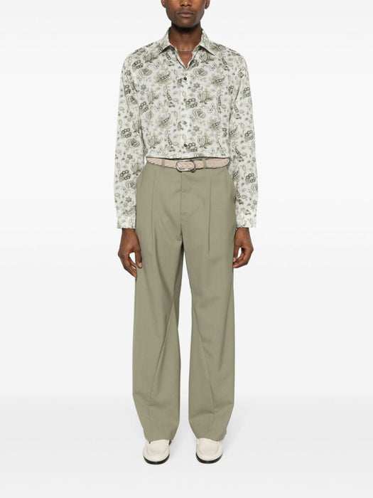 paisley-print cotton shirt MRIB0001 99SA537X0890 ETRO 
