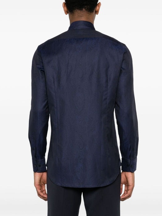 Pegaso-motif cotton shirt MRIB0004 99TU5E1B0711 ETRO 
