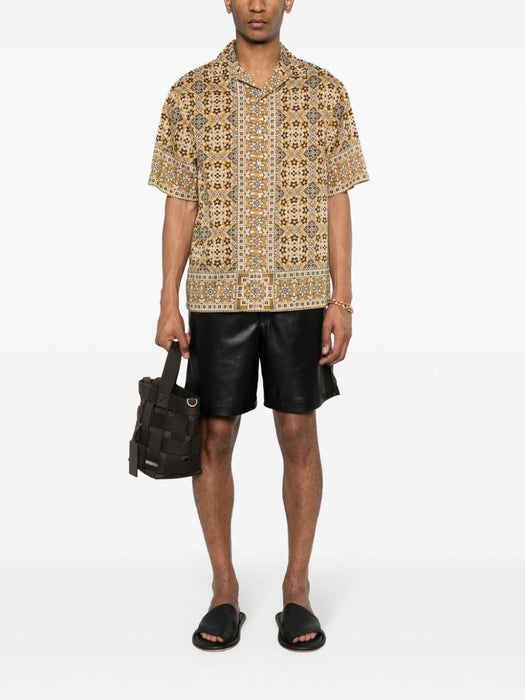 mosaic-print cotton shirt MRIC0013 99SP553X0840 ETRO 