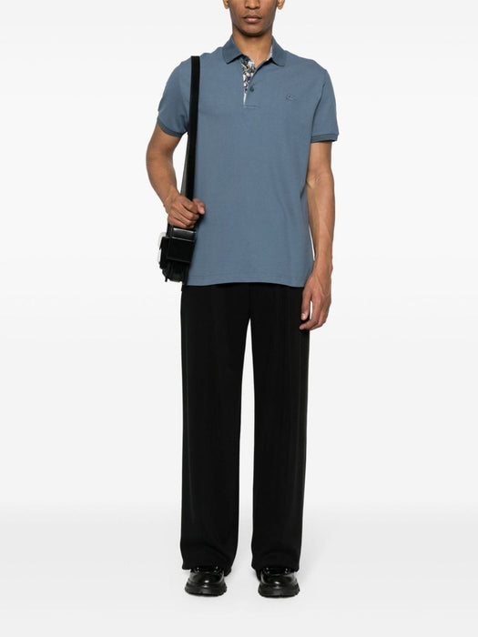 Pegaso-motif piqué polo shirt MRMD0005 AC174B0786 ETRO 