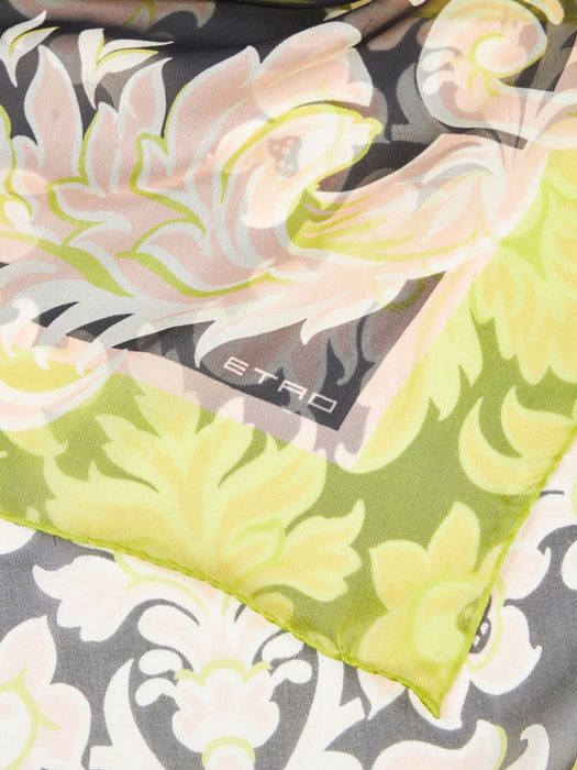 floral-print silk scarf WATA0009 AV329X0810 ETRO 