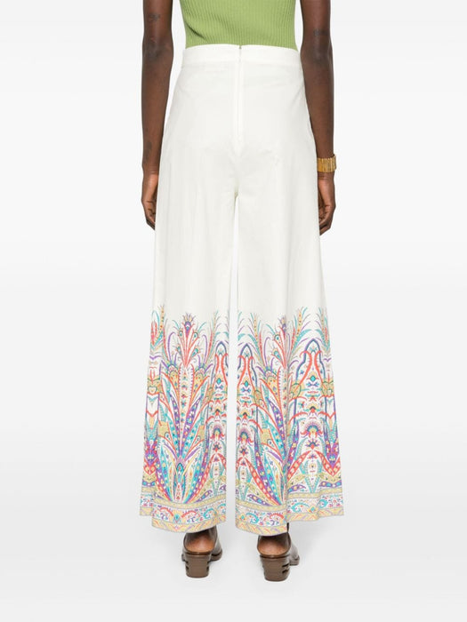 botanical-print trousers WREA0005 99SPE48X0800 ETRO 