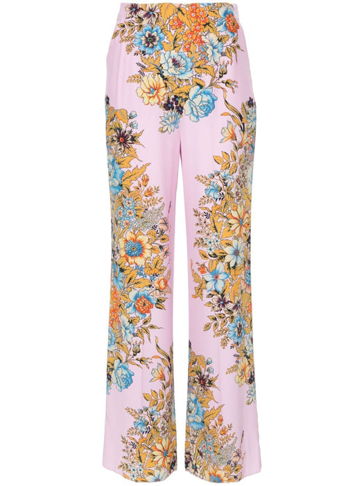 floral-print straight-leg trousers WREA0014 AK021X0875 ETRO 