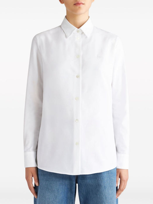 Pegaso-embroidered cotton shirt WRIA0013 99TU5H6W0800 ETRO 