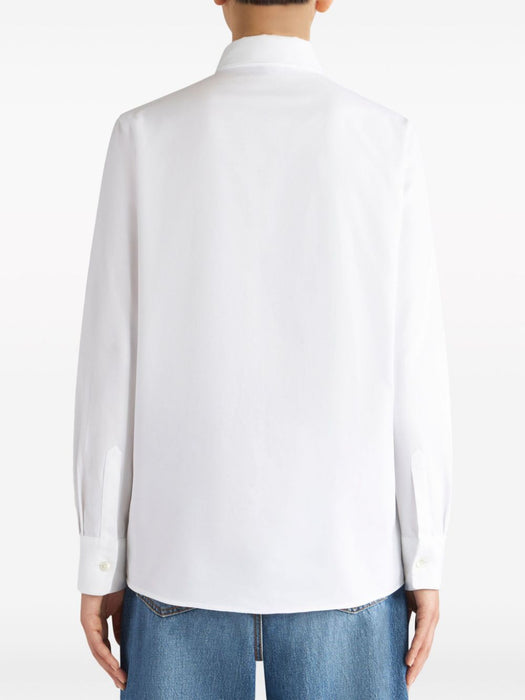 Pegaso-embroidered cotton shirt WRIA0013 99TU5H6W0800 ETRO 