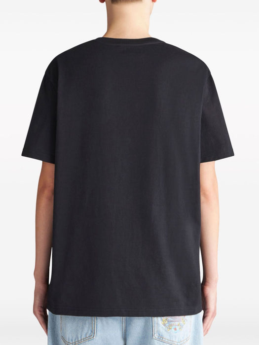 Pegaso-embroidered cotton T-shirt WRJB0006 AC036N0000 ETRO 