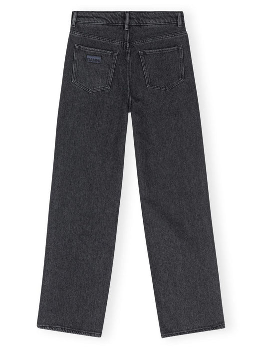 drawstring-fastening straight-leg jeans J1383 006 GANNI 