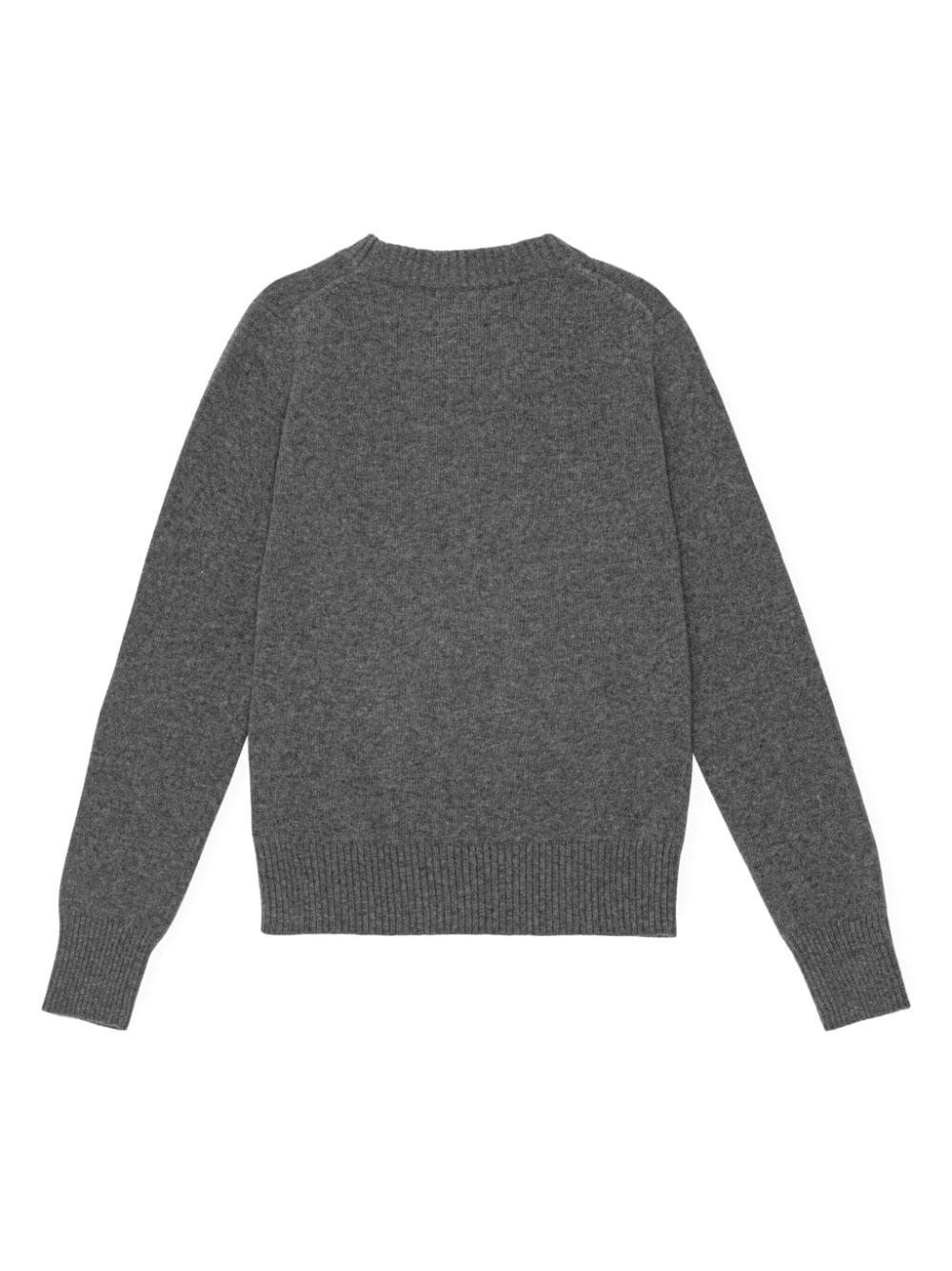 intarsia-knit logo jumper K2090 523 GANNI 