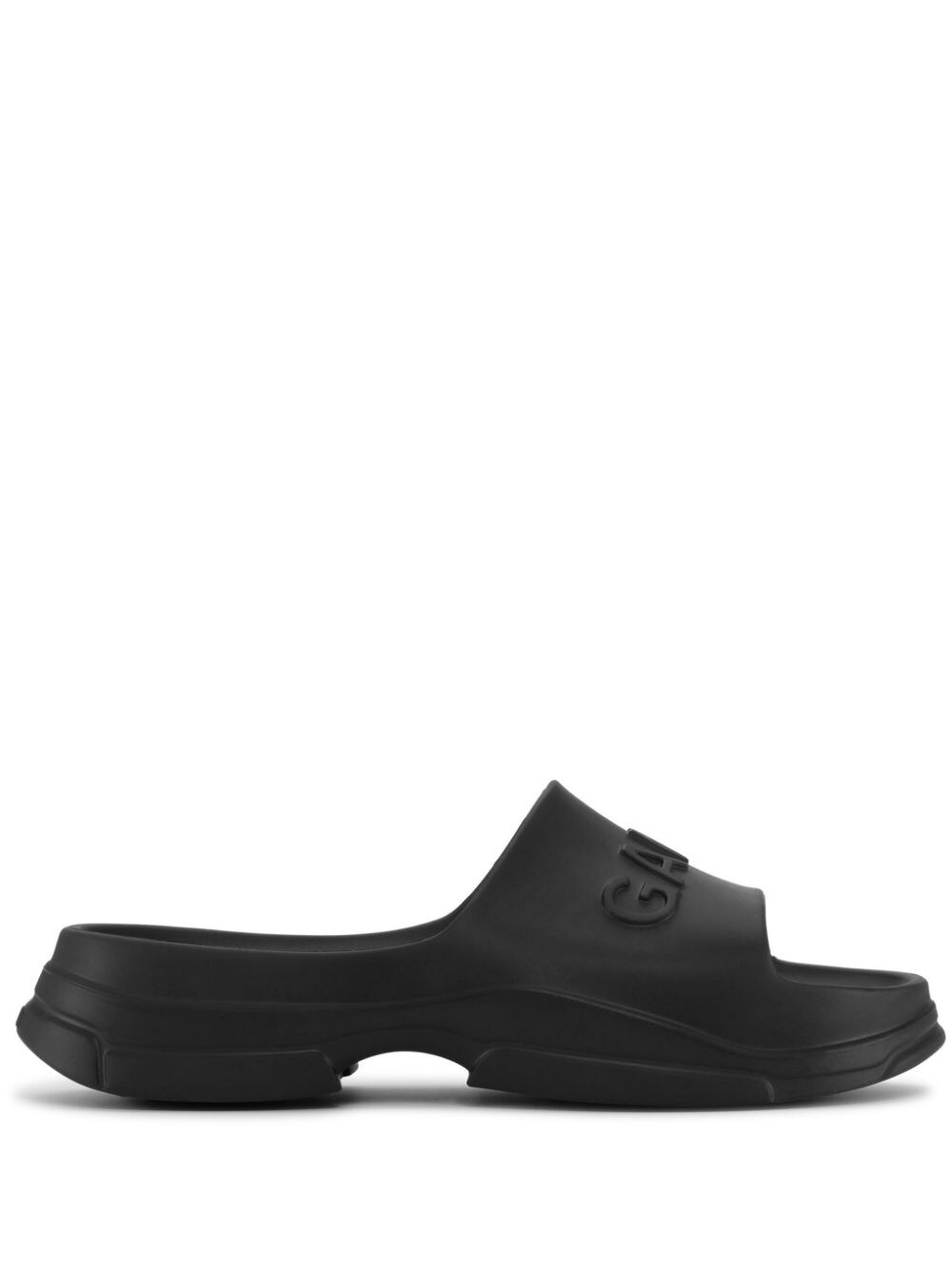 logo-embossed chunky slides S2408 099 GANNI 