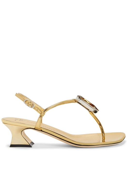 Anthonia 45mm rhinestone-embellished thong sandals E400027003  GIUSEPPE ZANOTTI 