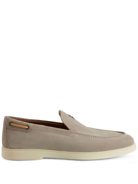 Maui logo-plaque suede loafers EU40021001  GIUSEPPE ZANOTTI 