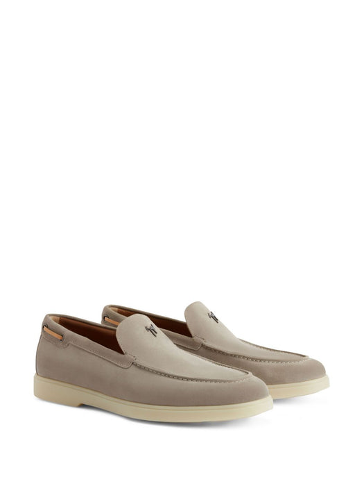 Maui logo-plaque suede loafers EU40021001  GIUSEPPE ZANOTTI 