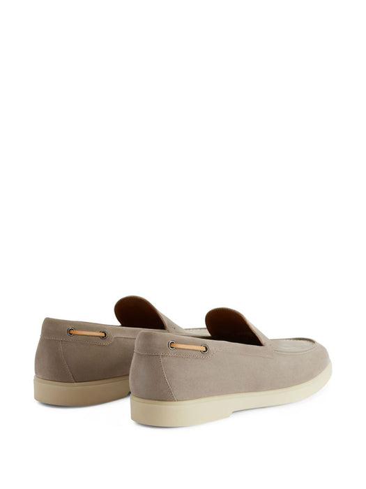 Maui logo-plaque suede loafers EU40021001  GIUSEPPE ZANOTTI 