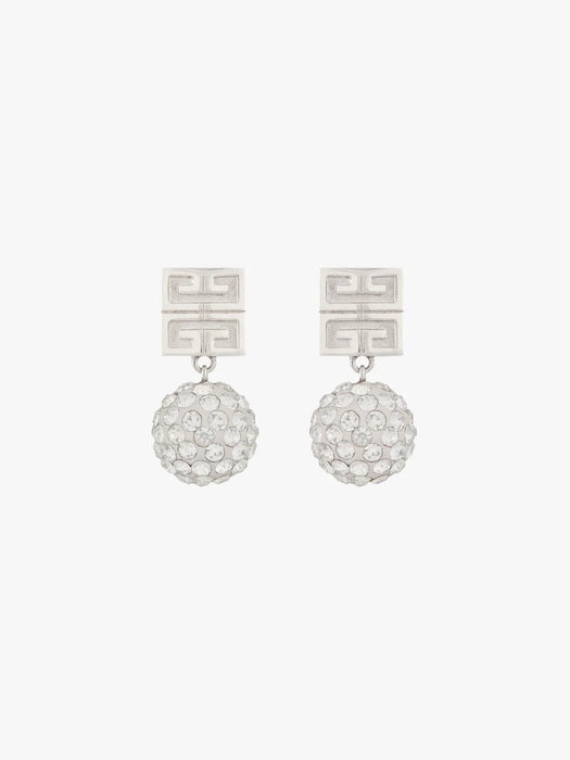 4G earrings in metal with crystals BF10VZF05M 040 GIVENCHY 