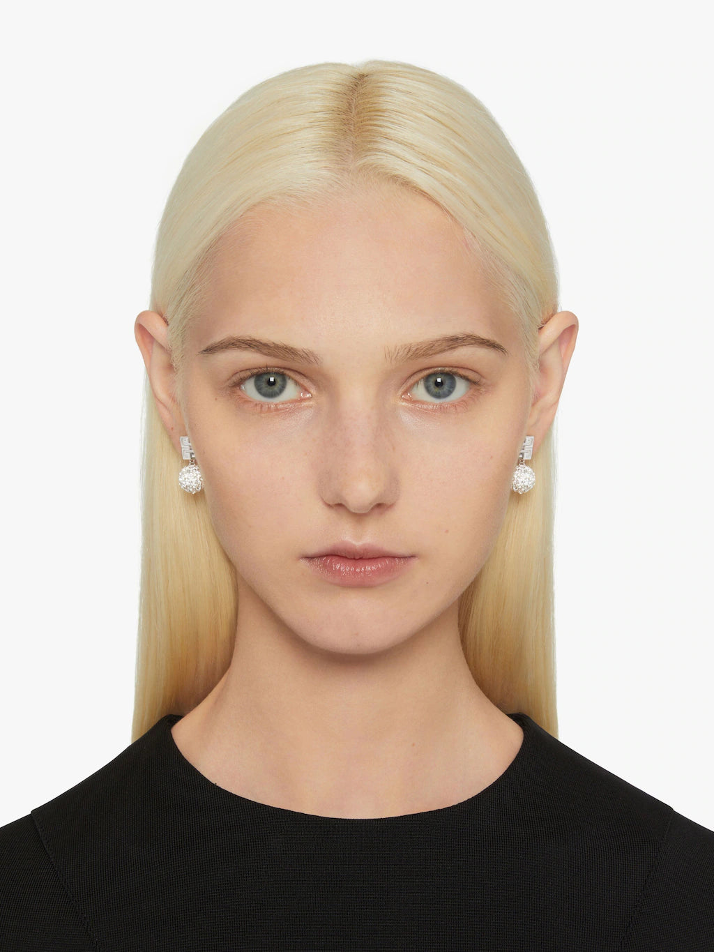 4G earrings in metal with crystals BF10VZF05M 040 GIVENCHY 