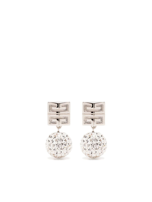 4G earrings in metal with crystals BF10VZF05M 040 GIVENCHY 