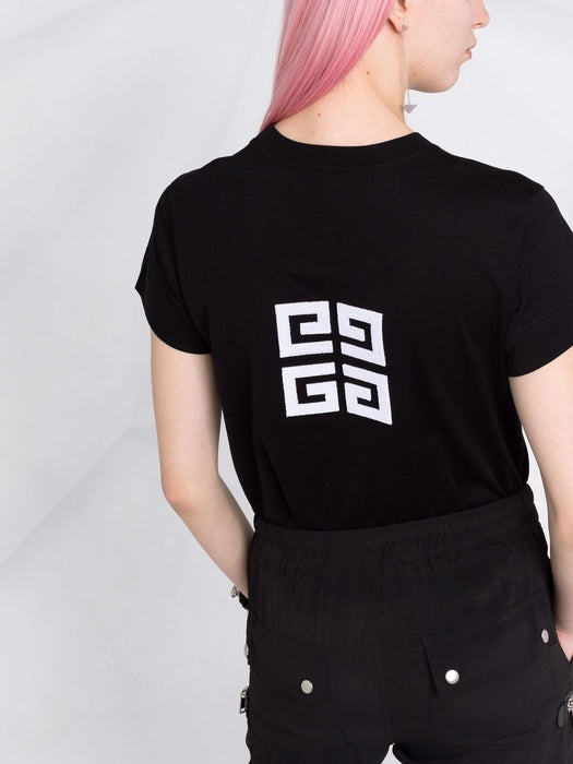 logo print T-shirt BW707Y3Z85 001 GIVENCHY 