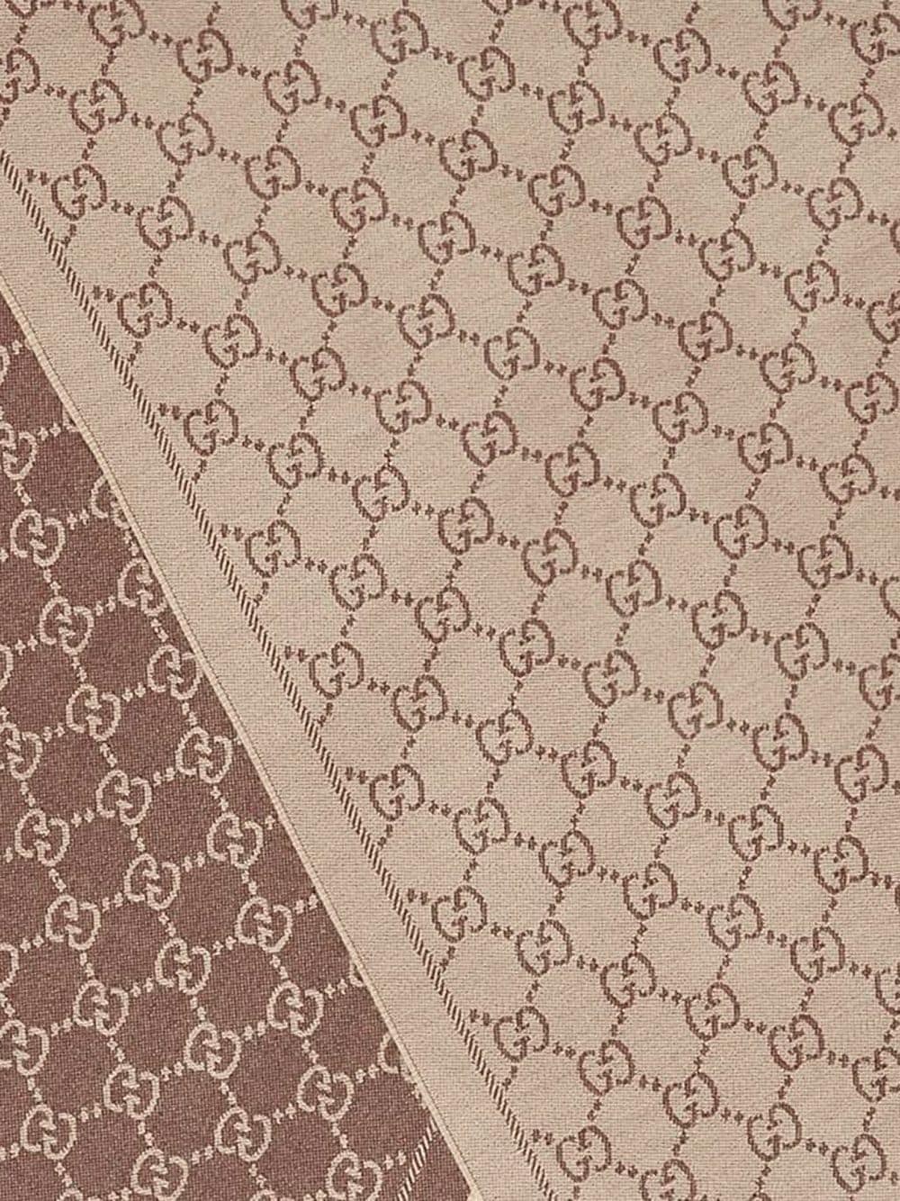 GG jacquard knit scarf 133483 3G2002764 GUCCI 
