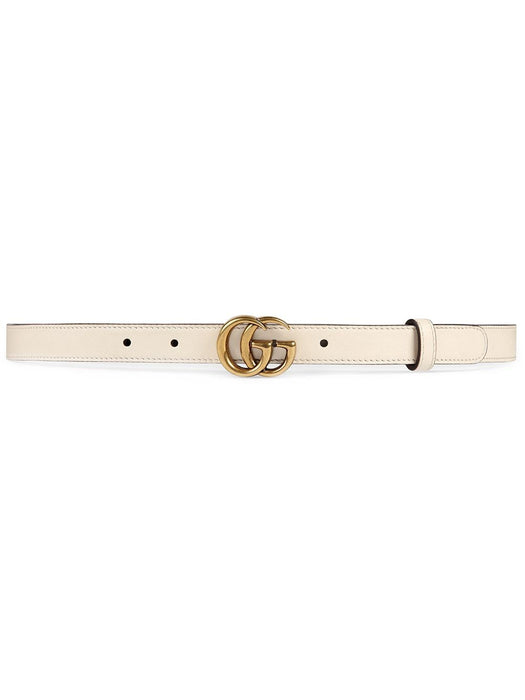 Leather belt with Double G buckle 409417 AP00T9022 GUCCI 