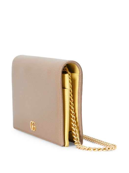 mini GG Marmont wallet-on-chain 497985 CAO2G9561 GUCCI 