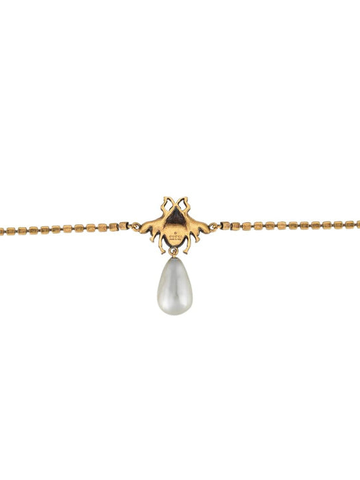 pearl-detail bee bracelet 629919 J1D518516 GUCCI 