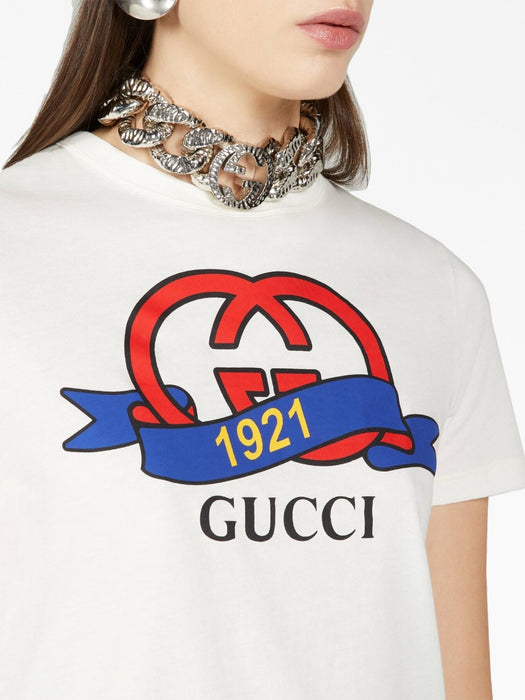 1921 Interlocking G cotton T-shirt 748287 XJFND9095 GUCCI 