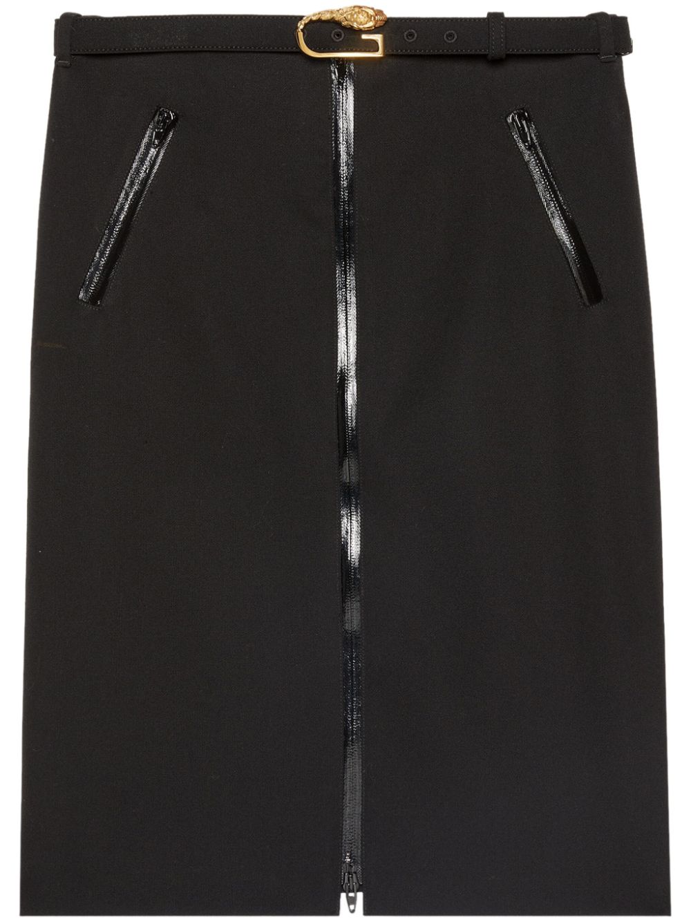 high-waisted wool skirt 761364 Z8BPC1000 GUCCI 