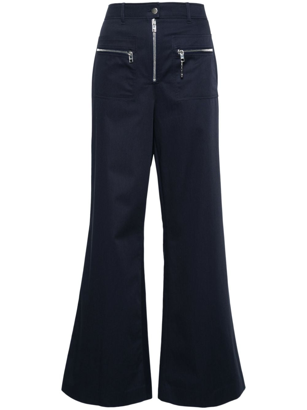 gabardine flared trousers 761384 ZAPJZ4474 GUCCI 
