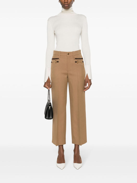 Horsebit-detailed tailored trousers 761385 Z8BO92451 GUCCI 