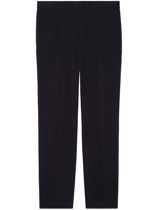 cotton straight-leg trousers 773982 ZAPBX4265 GUCCI 