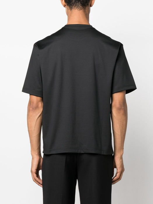 logo-print performance T-shirt J47GC0023 J20033001 JIL SANDER 