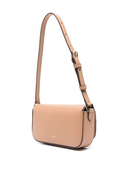 Avenue leather shoulder bag AVENUE MINI DAHLATTE LIGHT GOLD JIMMY CHOO 